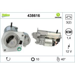 Starteris VALEO 438616