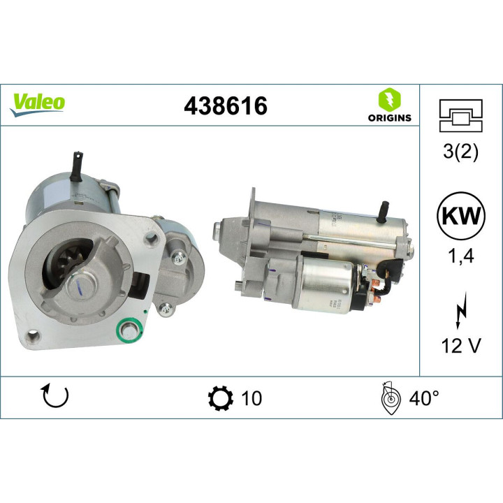 Starteris VALEO 438616