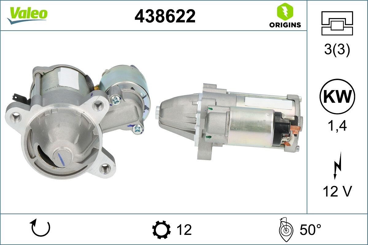 Starteris VALEO 438622