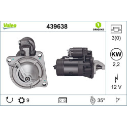 Starteris VALEO 439638