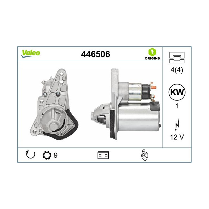 Starteris VALEO 446506