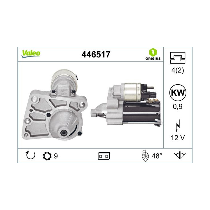 Starteris VALEO 446517