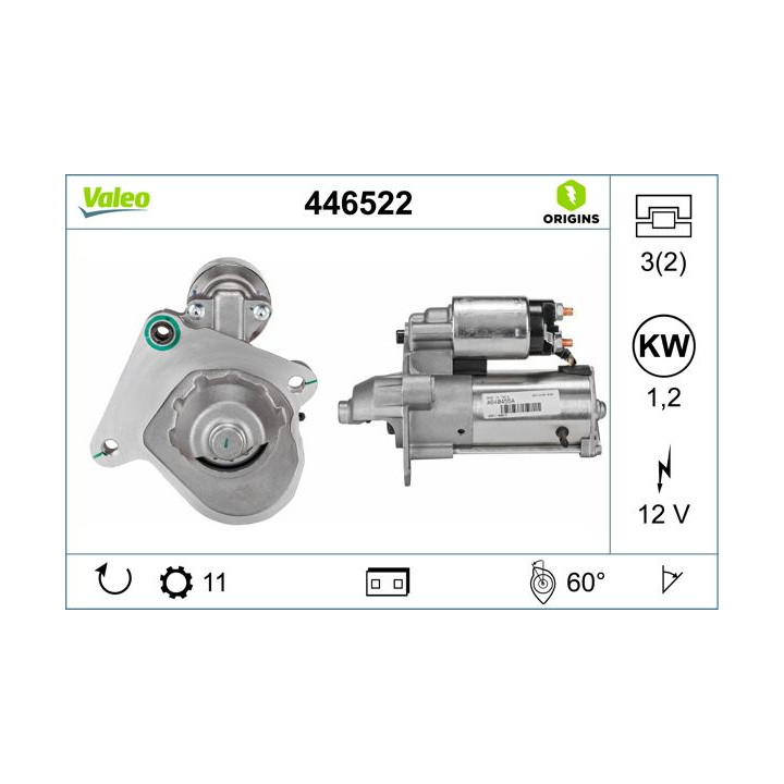 Starteris VALEO 446522