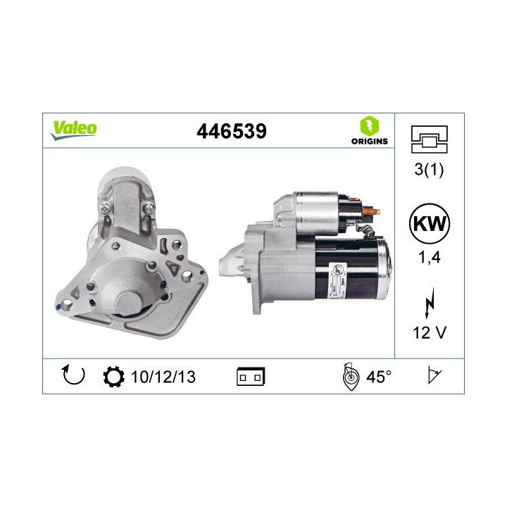 Starteris VALEO 446539