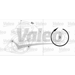Starteris VALEO 455587