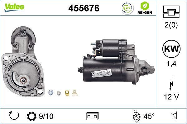 Starteris VALEO 455676