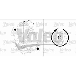 Starteris VALEO 455741