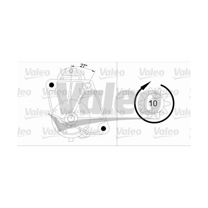 Starteris VALEO 455741