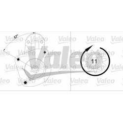 Starteris VALEO 455872