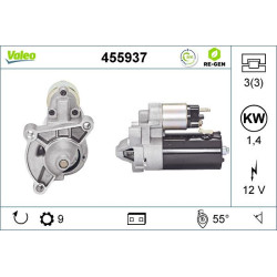 Starteris VALEO 455937
