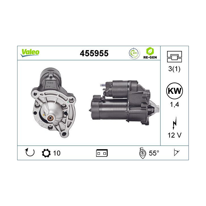 Starteris VALEO 455955