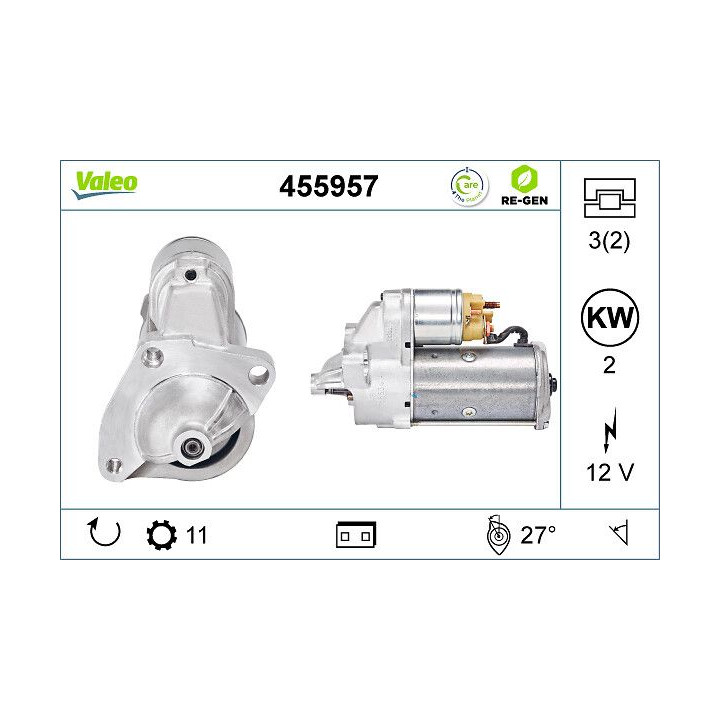 Starteris VALEO 455957