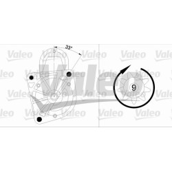 Starteris VALEO 455958
