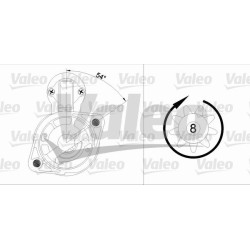 Starteris VALEO 455963