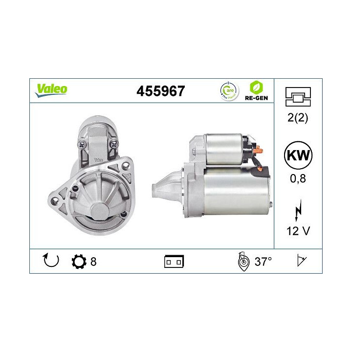 Starteris VALEO 455967