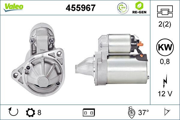 Starteris VALEO 455967