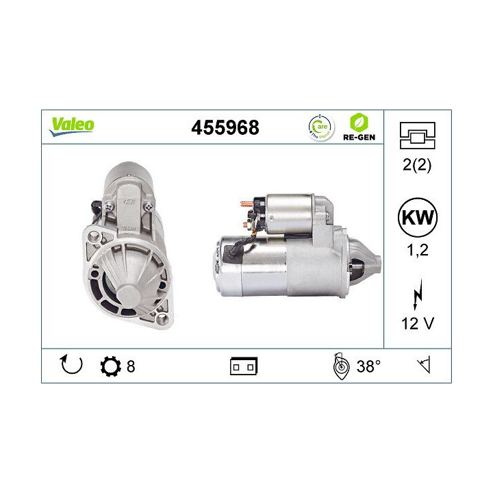 Starteris VALEO 455968