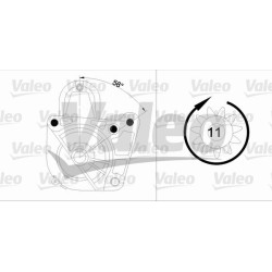 Starteris VALEO 455972