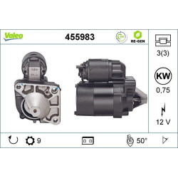 Starteris VALEO 455983