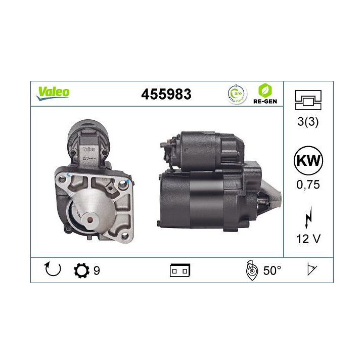 Starteris VALEO 455983