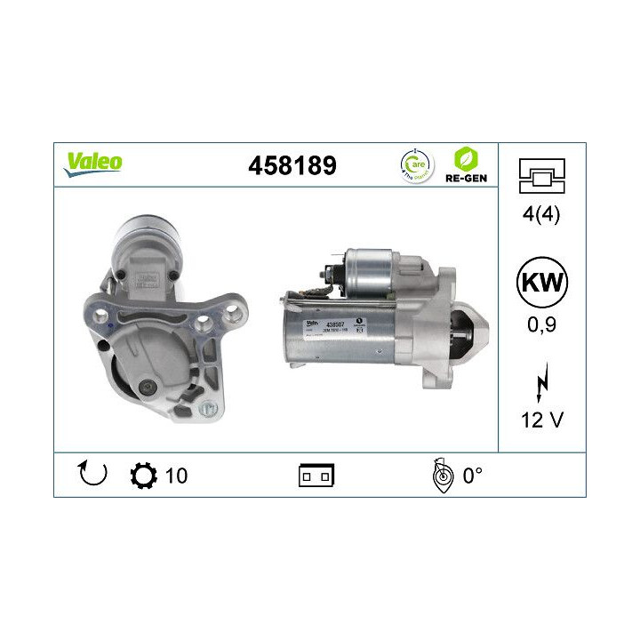 Starteris VALEO 458189