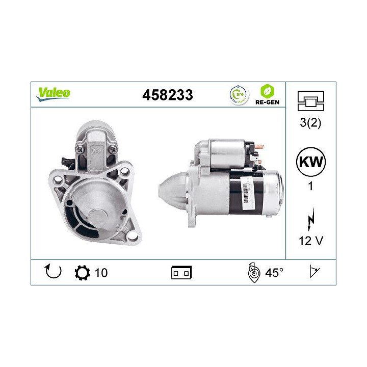 Starteris VALEO 458233