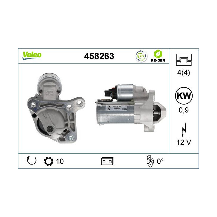 Starteris VALEO 458263