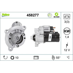 Starteris VALEO 458277