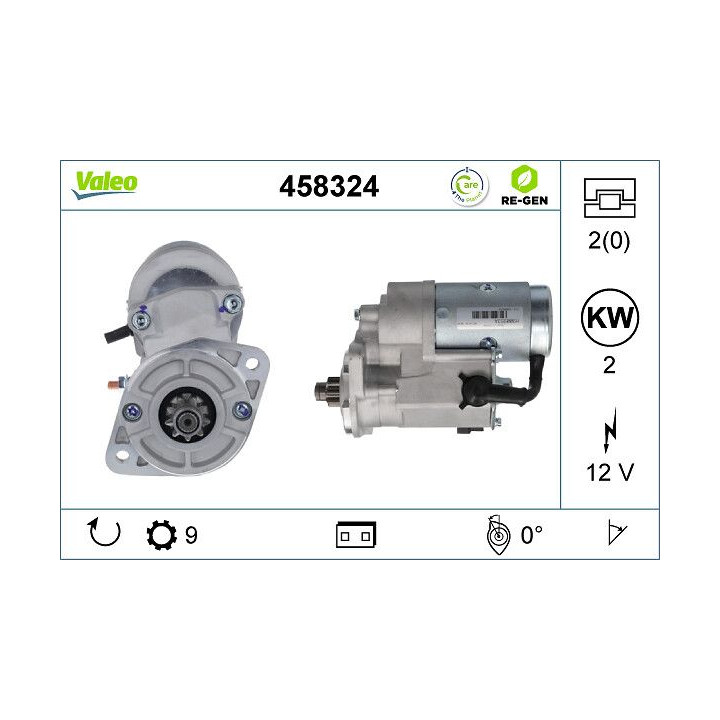 Starteris VALEO 458324