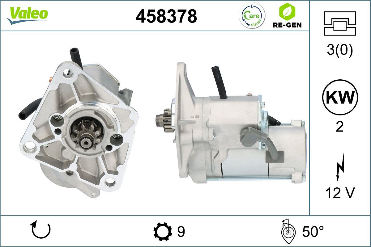 Starteris VALEO 458378