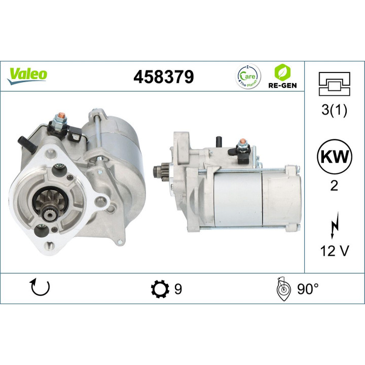 Starteris VALEO 458379