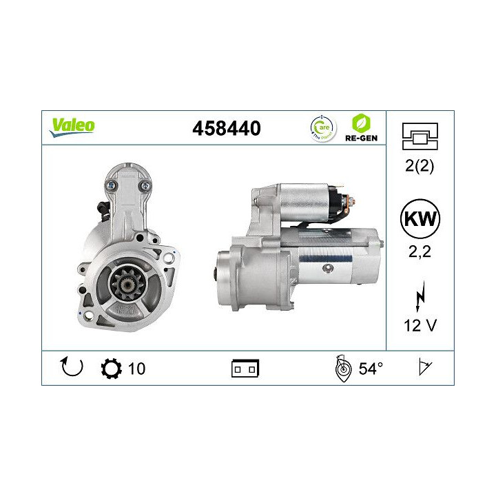 Starteris VALEO 458440