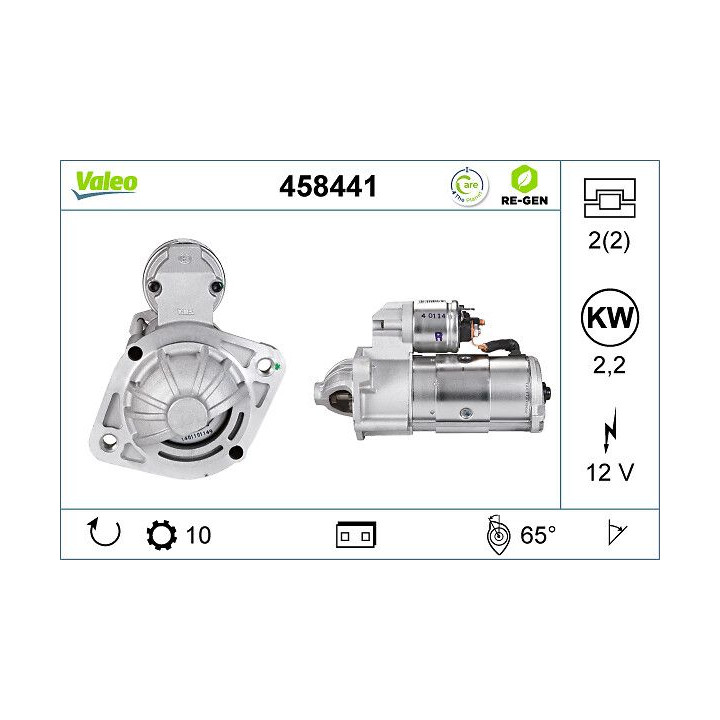 Starteris VALEO 458441