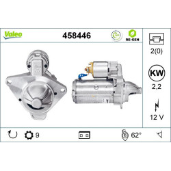 Starteris VALEO 458446