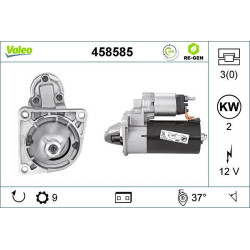 Starteris VALEO 458585