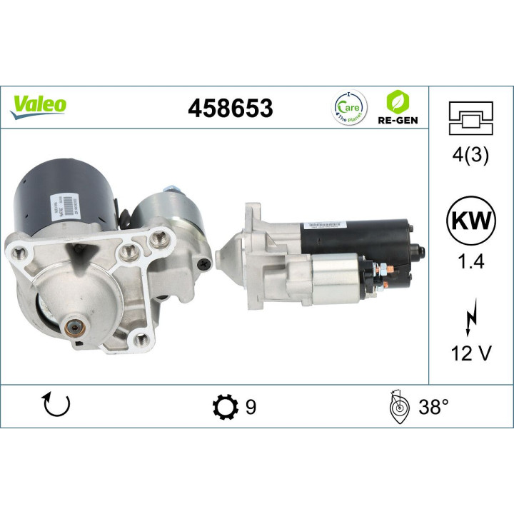 Starteris VALEO 458653