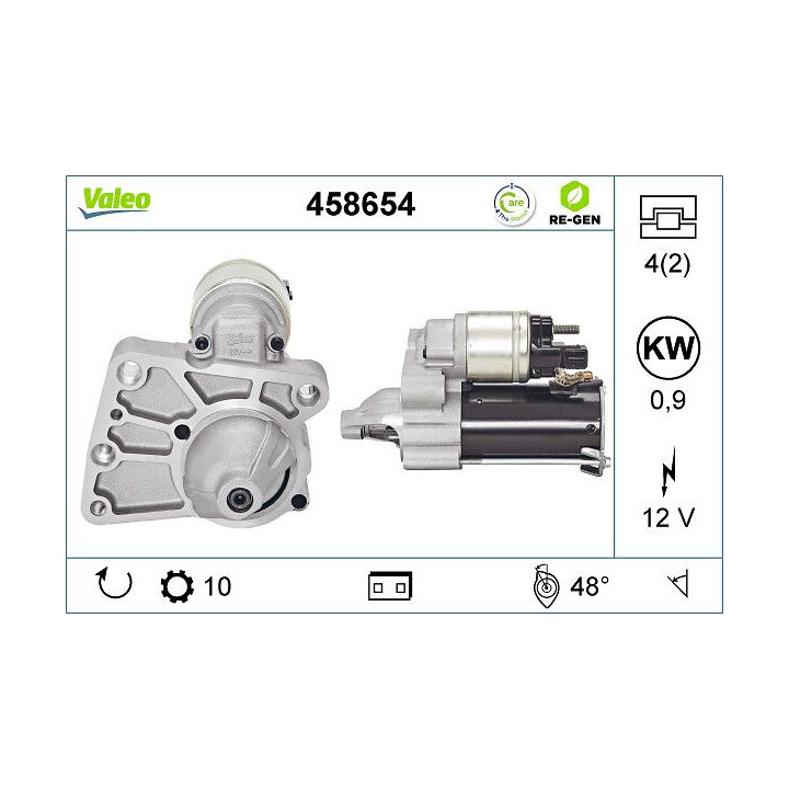 Starteris VALEO 458654