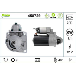 Starteris VALEO 458729