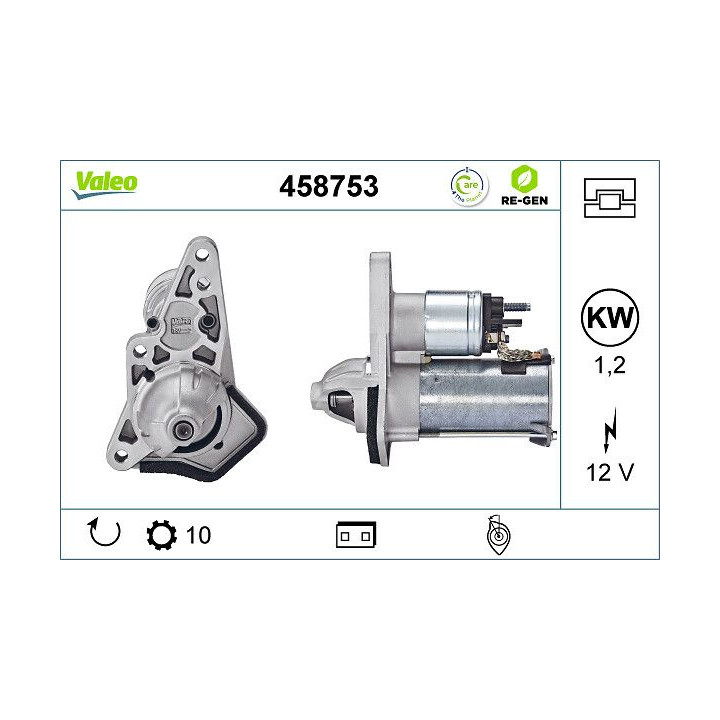 Starteris VALEO 458753