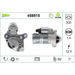Starteris VALEO 458815
