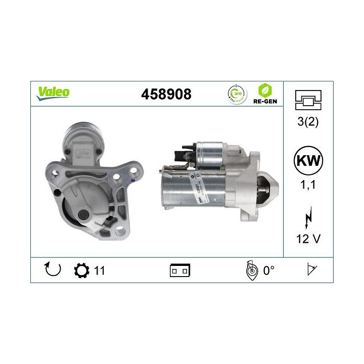 Starteris VALEO 458908