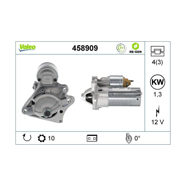 Starteris VALEO 458909