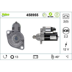 Starteris VALEO 458955