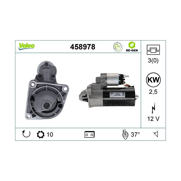 Starteris VALEO 458978