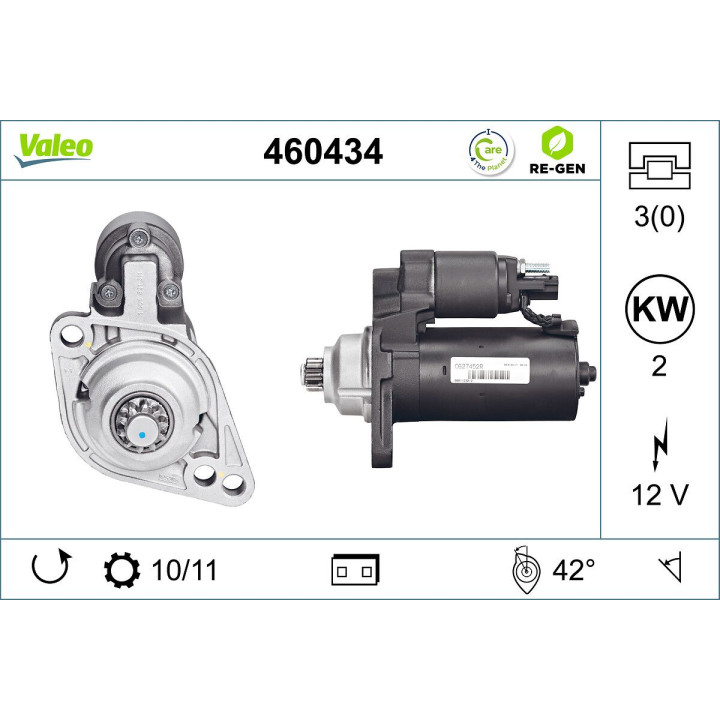 Starteris VALEO 460434