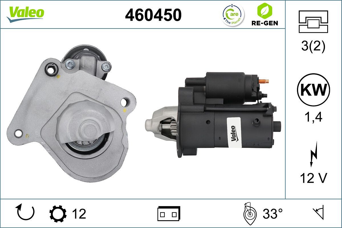 Starteris VALEO 460450