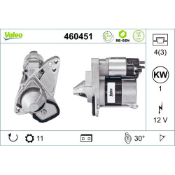 Starteris VALEO 460451