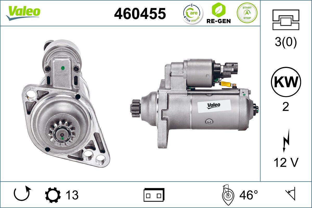 Starteris VALEO 460455