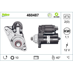Starteris VALEO 460487