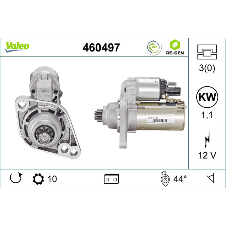 Starteris VALEO 460497